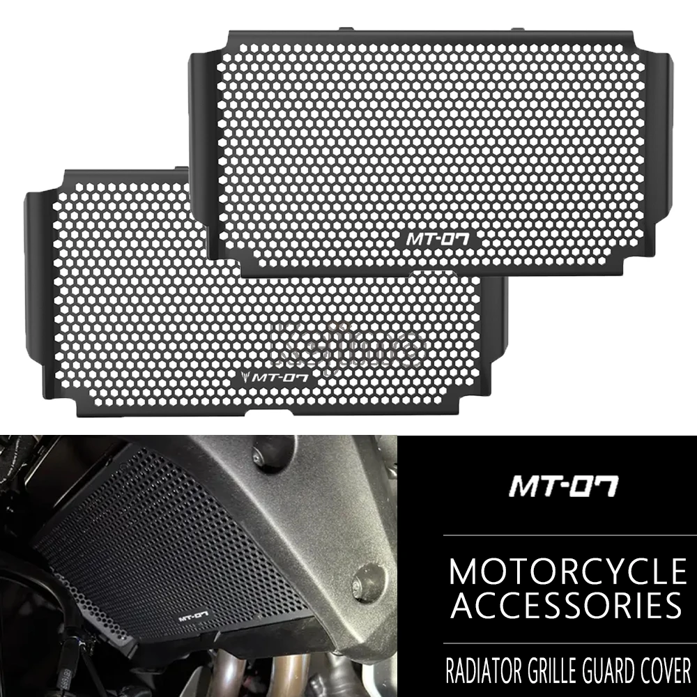 

Защитная решетка радиатора MT 07 для Yamaha MT-07 MT07 Y-AMT 2025 2026 2027, аксессуары для мотоциклов, защита крышки радиатора