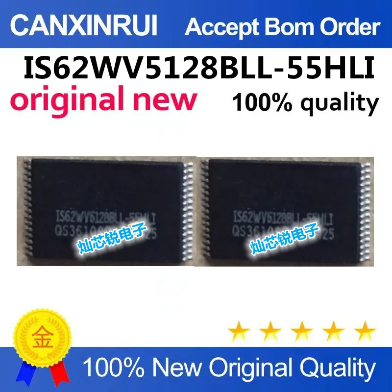 IS62WV5128BLL-55HLI brand new original genuine product, quality guaranteed