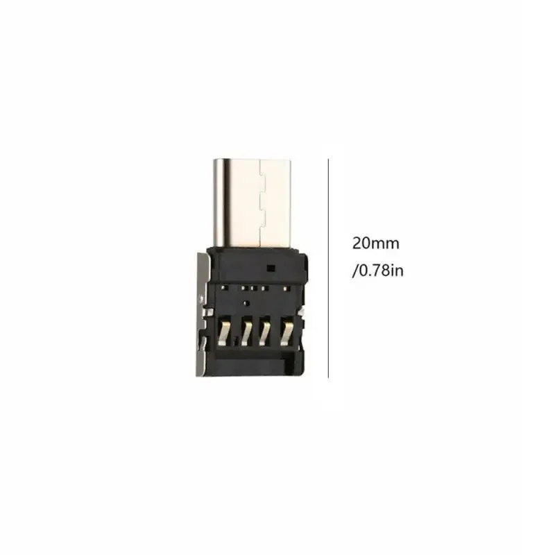 1 Uds USB tipo C adaptador USB-C macho a USB hembra conector de datos interfaz de microtransferencia para Android Macbook
