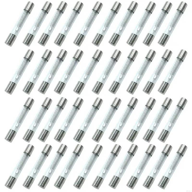 Molf 10Pieces 6x40mm Tubos fusível fusível altura forno tensão 0,65a 0,75a 0,8a 0,9a 5kV para substituição