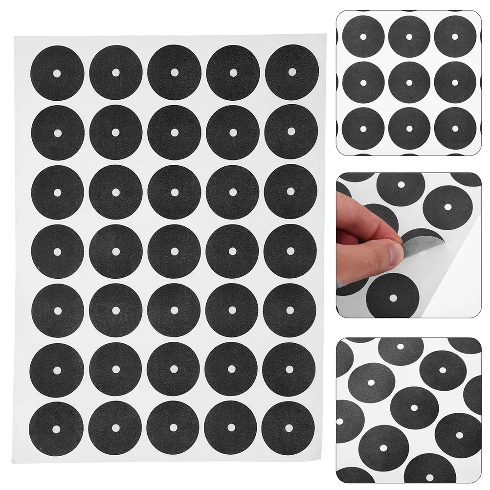 

2 Sheets Pool Table Marker Dots Self-Adhesive Spot Stickers Snooker Tablecloth Repairing Mending Patches Billiard Accessories