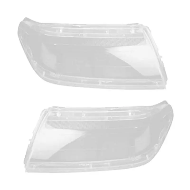 

AU16-1Pair Car Headlight Shell Lamp Shade Transparent Lens Cover Headlight Cover For Mitsubishi Sport Pajero Race