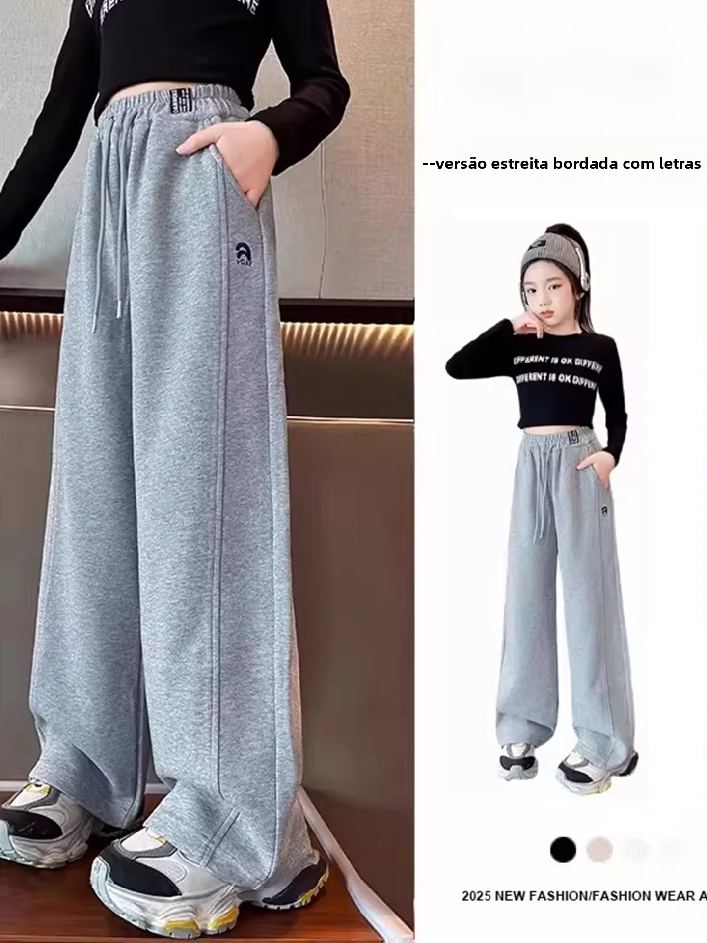 pantaloni-a-gamba-dritta-e-larga-per-ragazze-vita-alta-lunghi-casual-slim-fit-termici-per-bambini-autunno-inverno