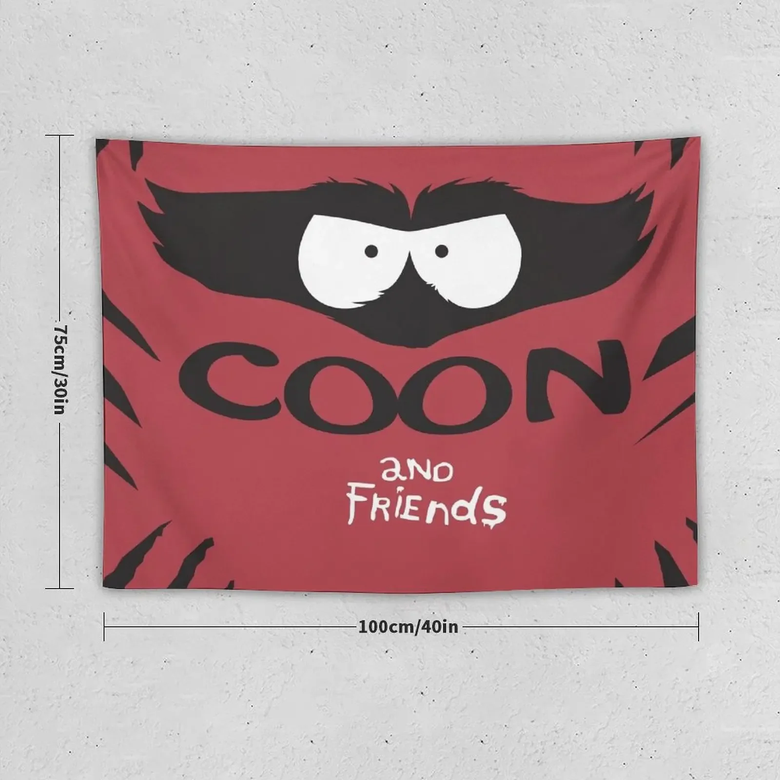 Coon and friends Tapestry Things To Decorate The Room Room Decor For Girls Home And Comfort Decor Tapestry