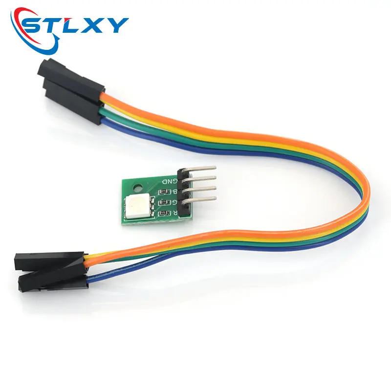 Stlxy RGB LED 3 Colour RGB SMD LED Module 5050 full color Pwm tri-color LED 3.3V-5V For Arduino MCU