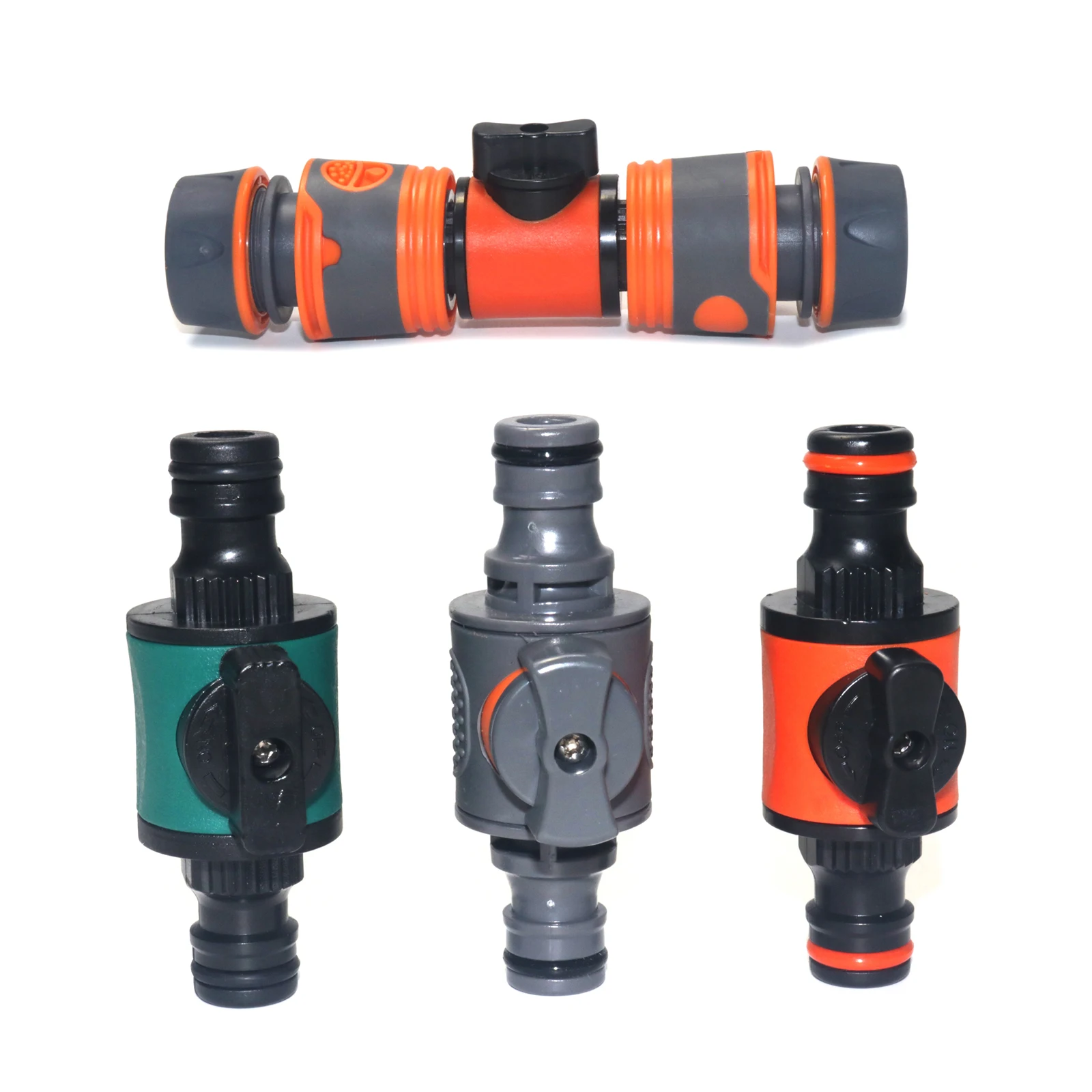 Car Washing Hose Adapter Quick Connector Coupling Joint Extender Connect Repair for 16mm Ball Valve Garden Irrigation Stop Water