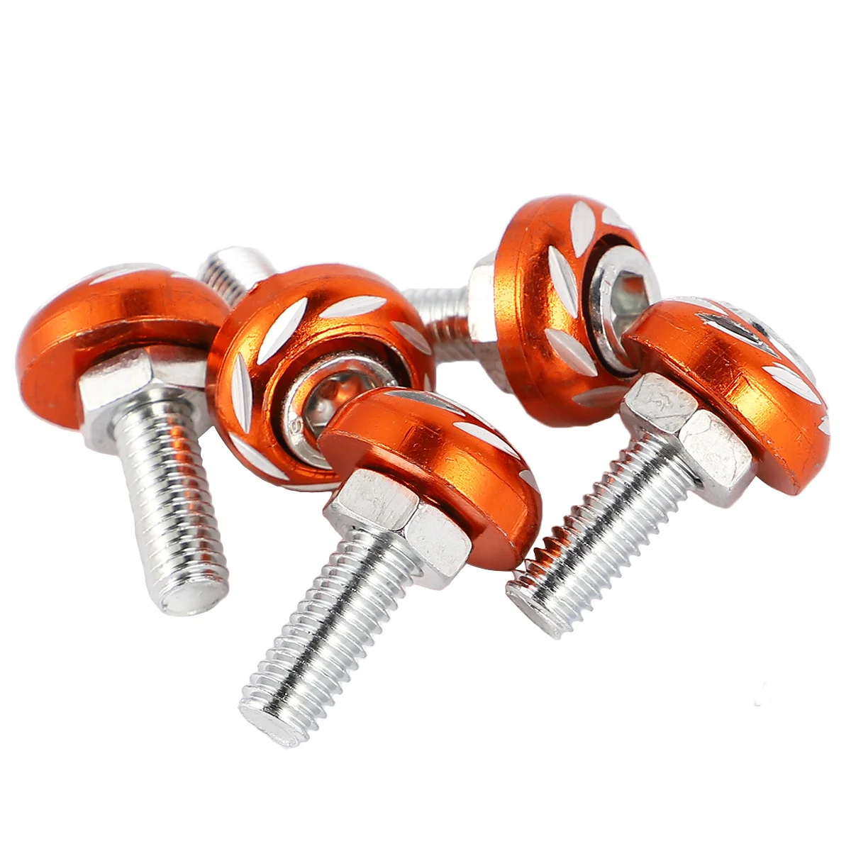 20 قطعة 6 مللي متر مسامير دراجة نارية للوحة ترخيص أجهزة تعديل سبائك الألومنيوم المقاومة للصدأ لتخصيص الدراجة النارية #4