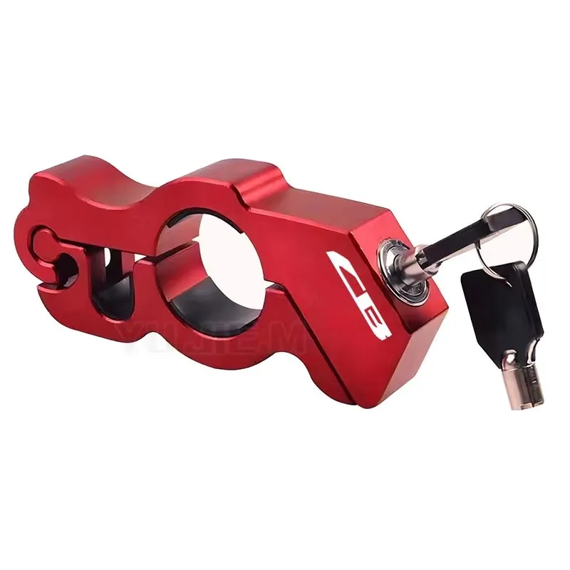 لهوندا CB CB650R CB650 CB1000 CB125 CB250 CB300 CB500 CB750 دراجة نارية المقود مكافحة سرقة قفل ، دراجة نارية مكافحة سرقة قفل