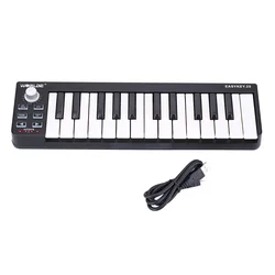 WORLDE Easykey.25 Portable Keyboard Mini 25-Key USB MIDI Controller