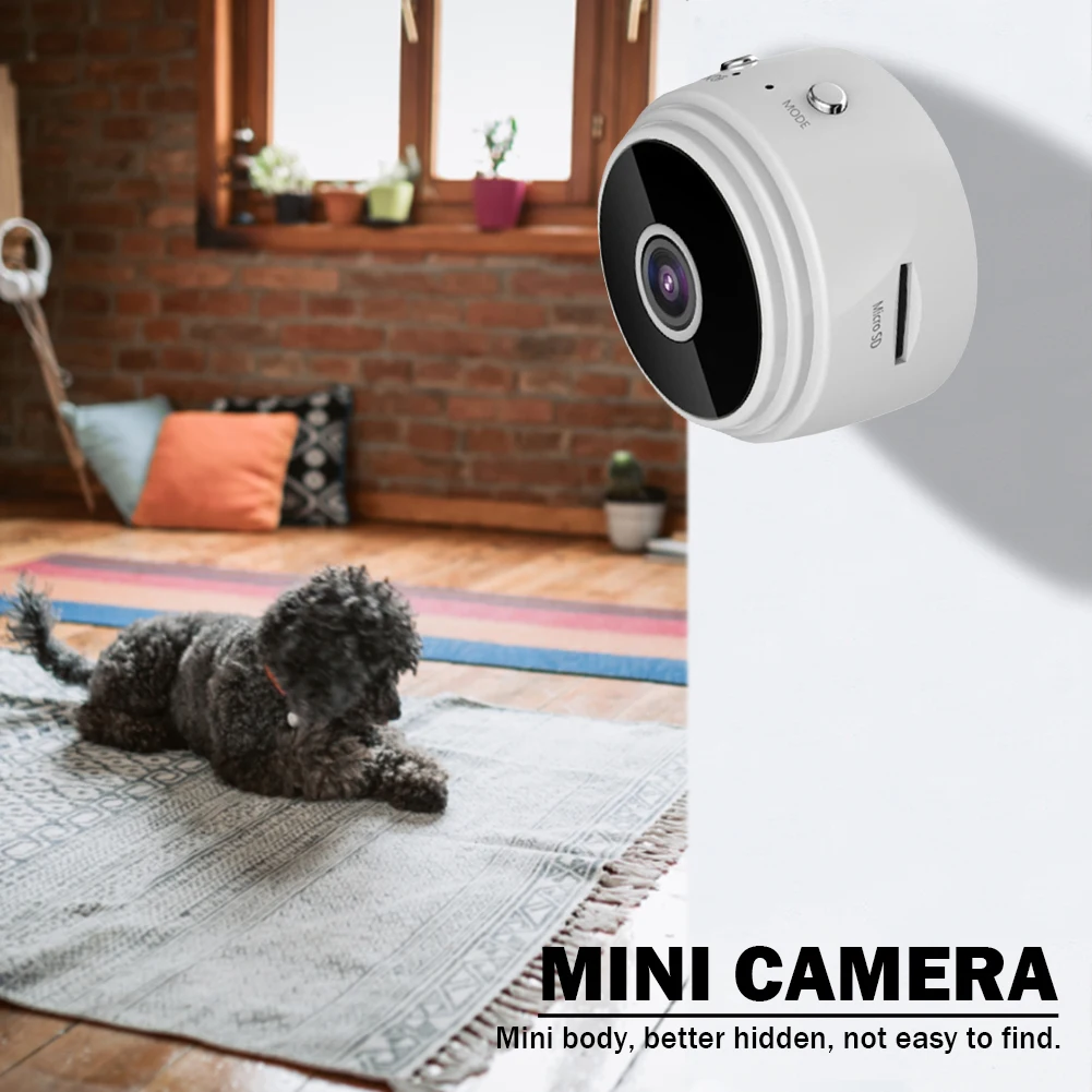 1080p Mini Camera WiFi Wireless Video Recorder Voice Recorder Security Monitoring Camera Smart Home For Infants And Pets