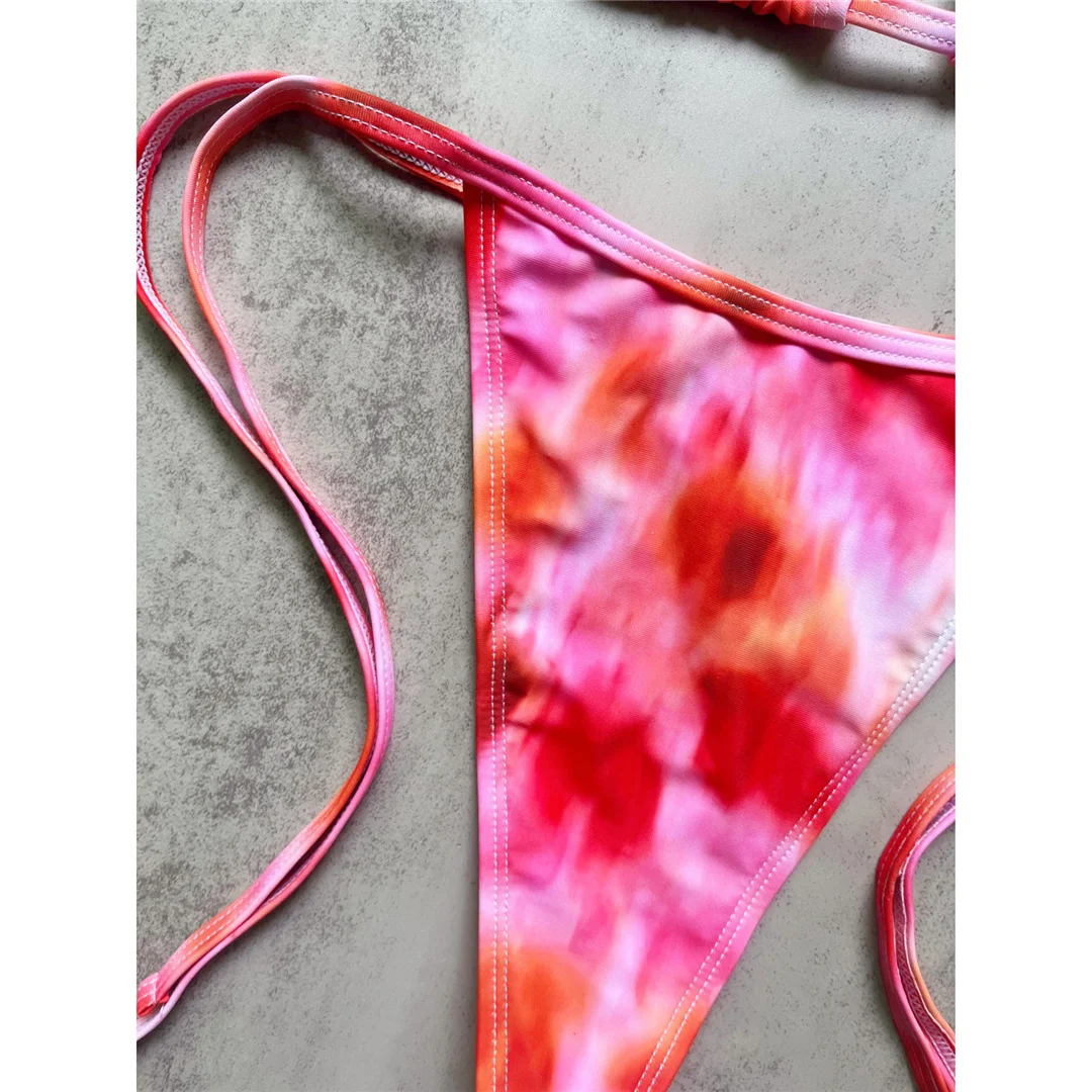 Sexy Extreme String Mini Micro Tanga Bikini Damen Bademode Zweiteiliger Bikini Badeanzug Badebekleidung Schwimmen V8471 – Detail 9