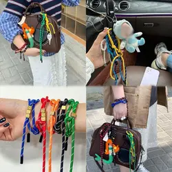 Summer Nylon Rope Braided Bracelet Colored Ankle Bracelet Rope String Sports Bracelets Couple Bracelet Bag Accessories