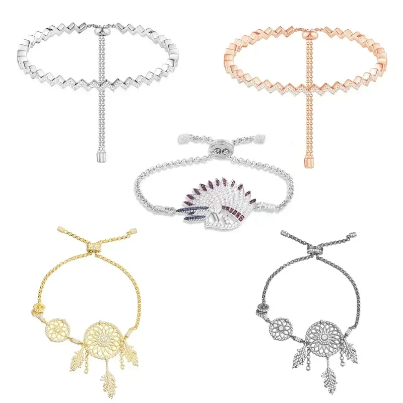 

LI KI Высокое качество 925 серебряный браслет «Ловец снов» темперамент универсальные модные изысканные ювелирные изделия подарки для друзей