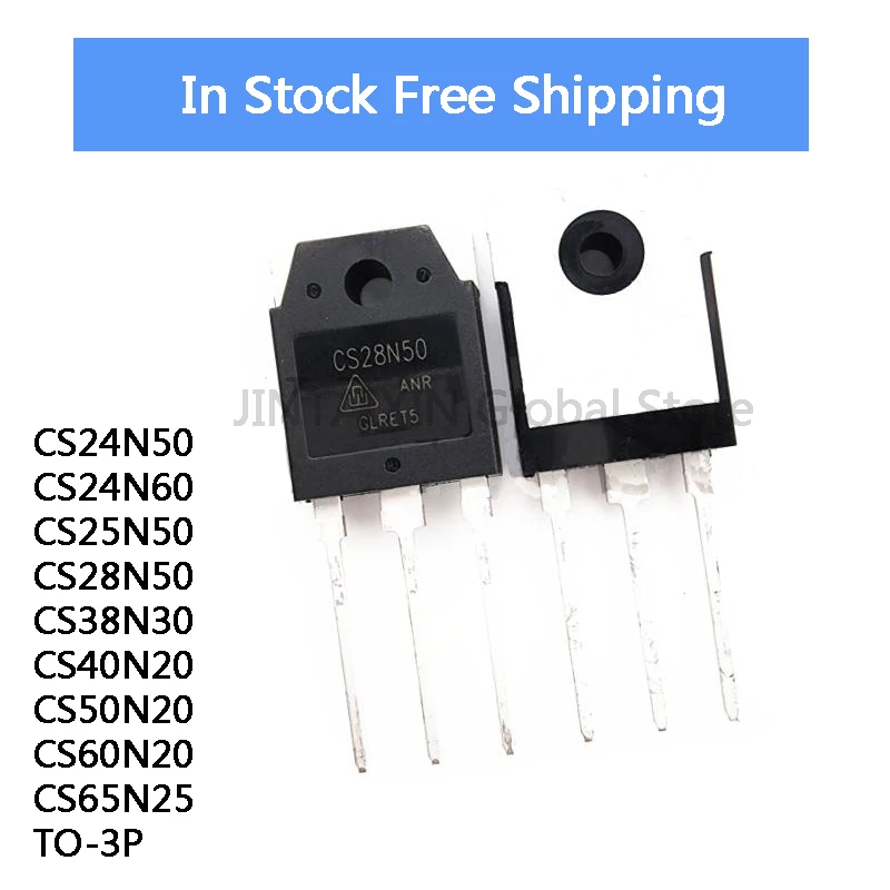 5 Stück CS24N50 CS24N60 CS25N50 CS28N50 CS38N30 CS40N20 CS50N20 CS60N20 CS65N25 TO-3P