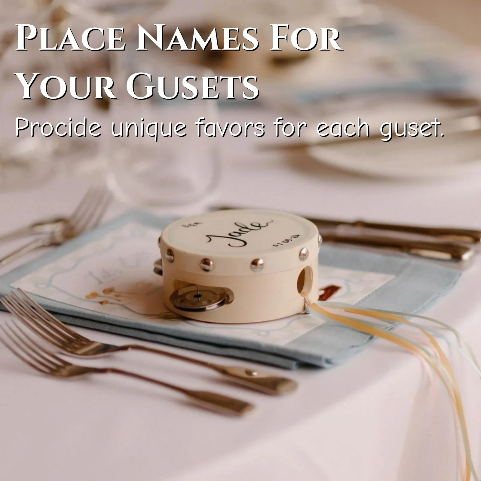 12-48Pcs Mini Wedding Tambourines 4