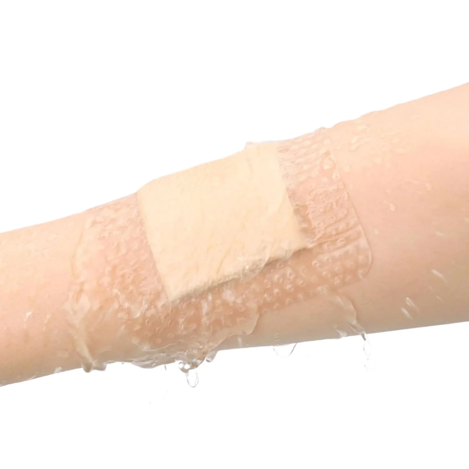 Silicone Foam Dressing Gentle Border Waterproof Silicone Bandages Wounds Care Bed Sore Patches Absorbent Wound Self Adhesive