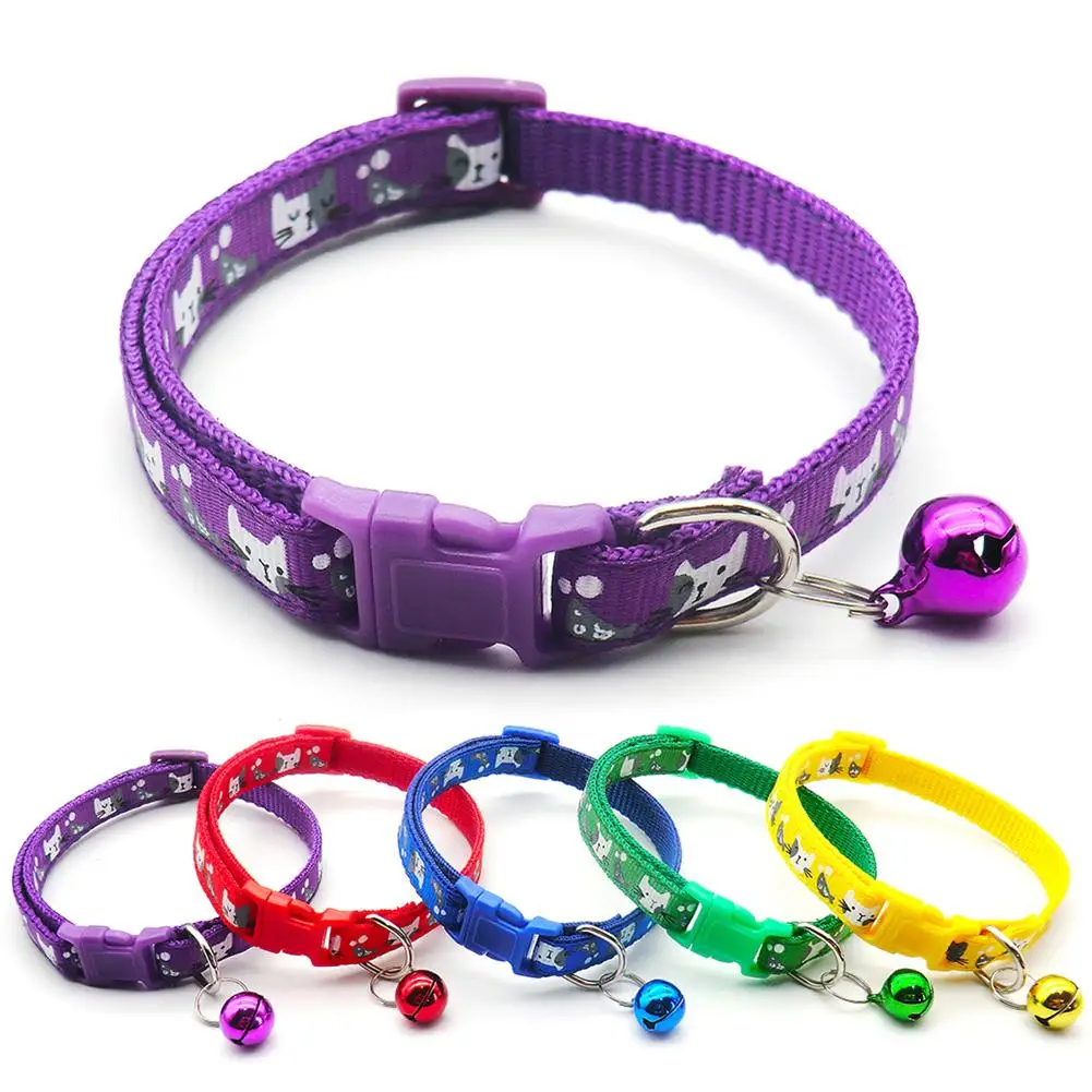New Cat Dog Anti-lost Adjustable Collar With Bell Necklace Jewelry For Festivals Parties Taking Pictures Daily Wear