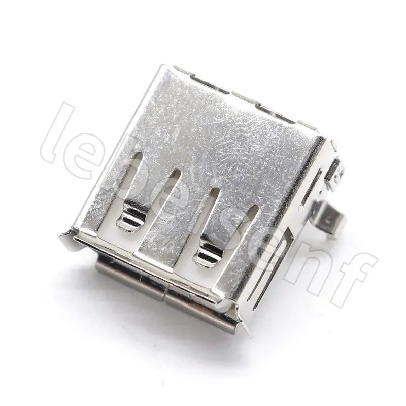 10Pcs USB Type A Standard Port Female Solder Jacks Connector PCB Socket USB-A type