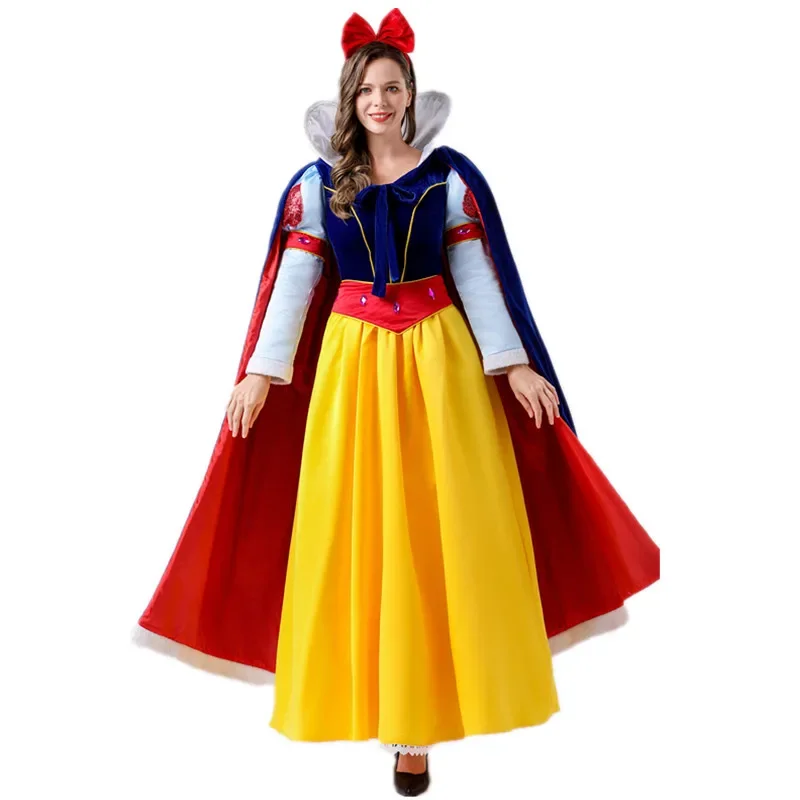 Костюм принца blanche-neige для Хэллоуина, костюм для косплея, рождественский карнавал, контежи, robe de reine de la c