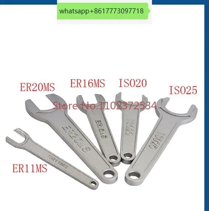 

2PCS precision carving tool handle wrench ISO20 ER16MS wrench ISO25 ER20MS CNC wrench 11MS