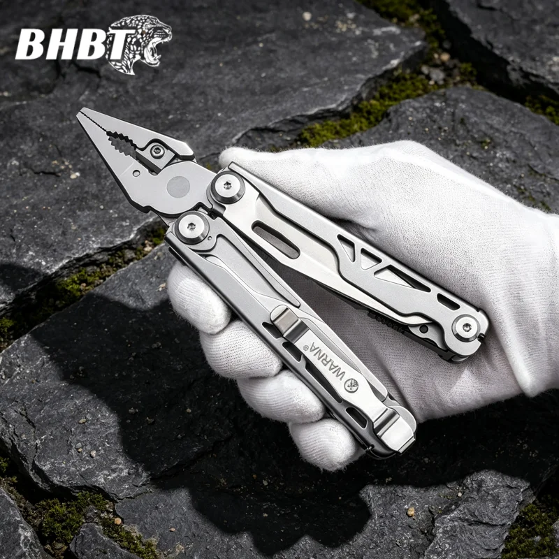 BHBT 20 In 1 Multitool Pliers Folding Multi Tool Scissors Saw EDC Outdoor Camping Survival Tools Home Repairs