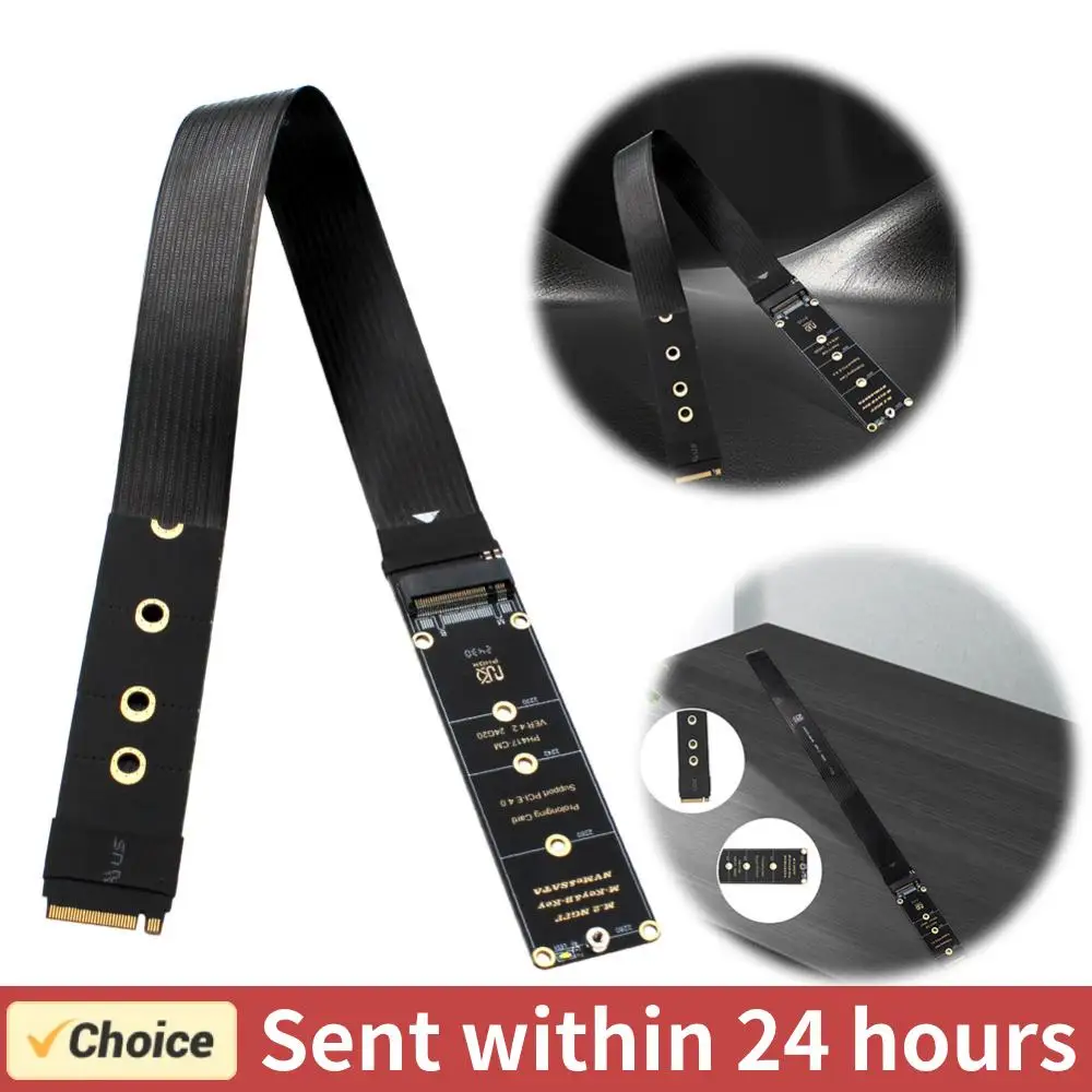 

M.2 NVME NGFF M-Key SSD Удлинительный кабель NGFF M-Key PCIe4.0 Карта расширения SSD M.2 SSD PCI-Express 4,0 X4 M Удлинитель ключей