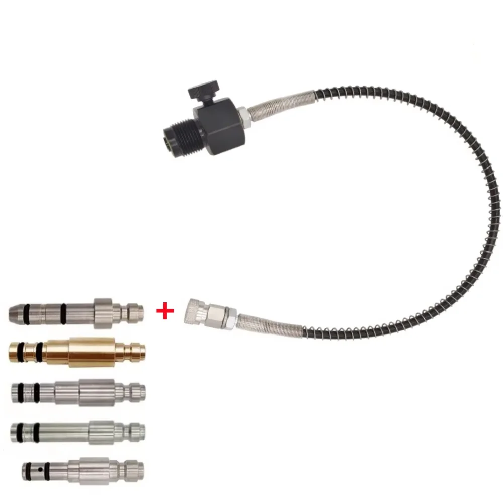 DIN 충전 충전 스테이션 G5/8 어댑터 toFX Hatsan SMK BSA,Cricket Ataman,Walther Rotex R8,WEIHRAUCH 리필 충전