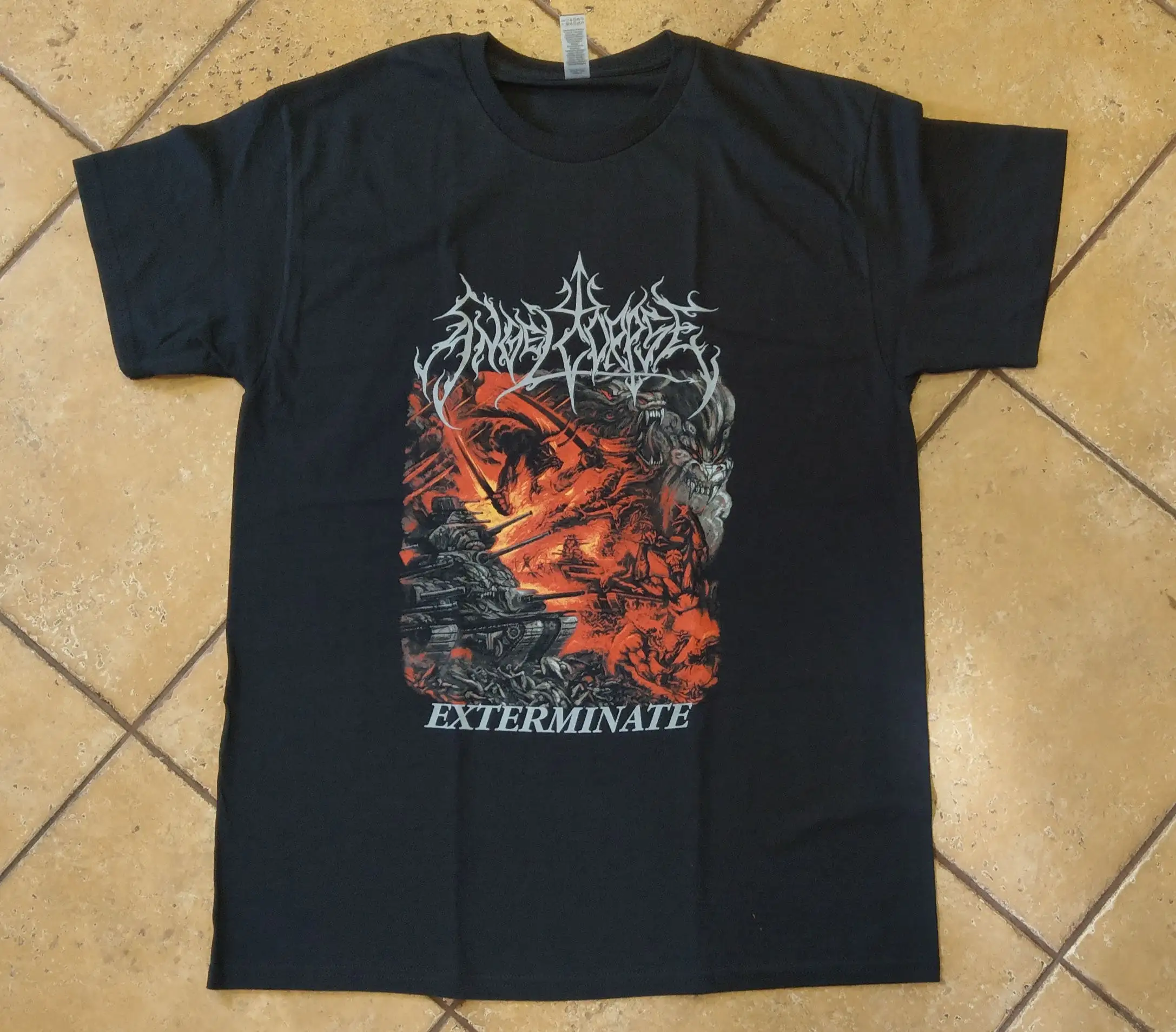 Angelcorpse Exterminate T Shirt Osmose Official