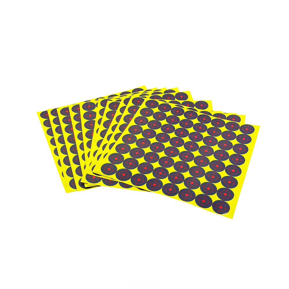 Splatter & Reactive Targets 640 piezas (paquete de 64 x 10) Parches de cobertura autoadhesivos de 1". Es "salpicaduras" los parches en sí mismos.