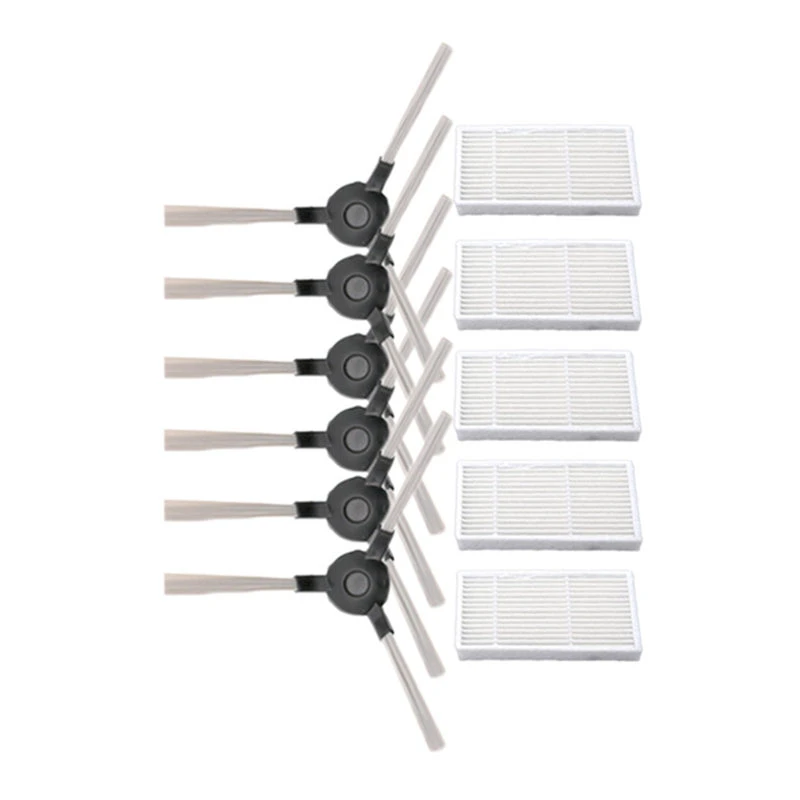 Filtro Hepa de cepillo lateral para aspiradora robótica Midea VRA81B, accesorios de piezas
