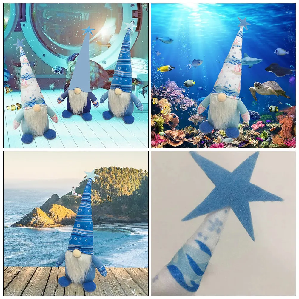 

2Pcs Faceless Gnome Decorative Ornaments Comfortable High Quality Summer Party Home Bedroom Desk Accessories Unique Design