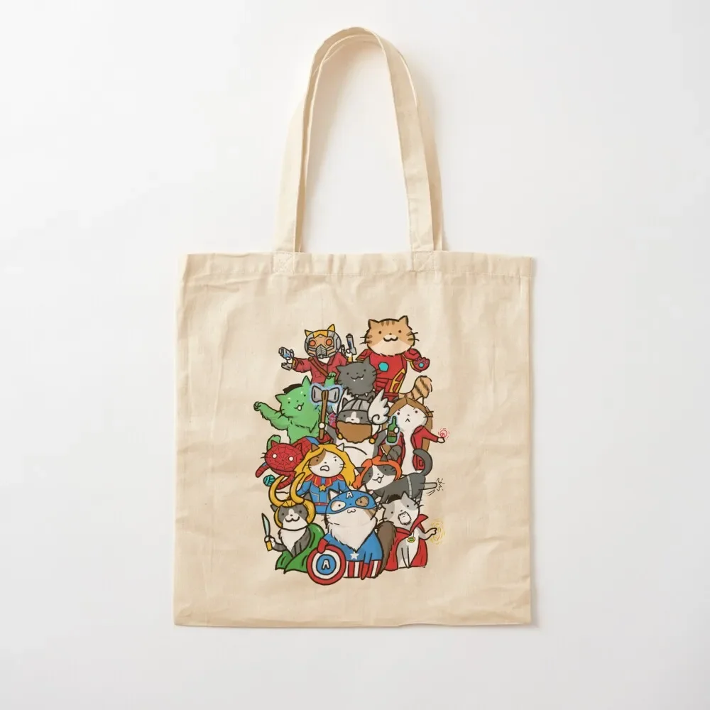 Catvengers Tote Bag tote bag women Canvas stote bag Shopper handbag canvas bags