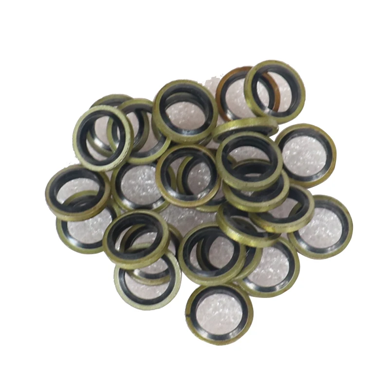 M8 M10 Banjo Bolt Oil Drain Screw Sealing Washer gaskets for Motorcycle Hydraulic clutch Brake Pump Brake Hose Caliper