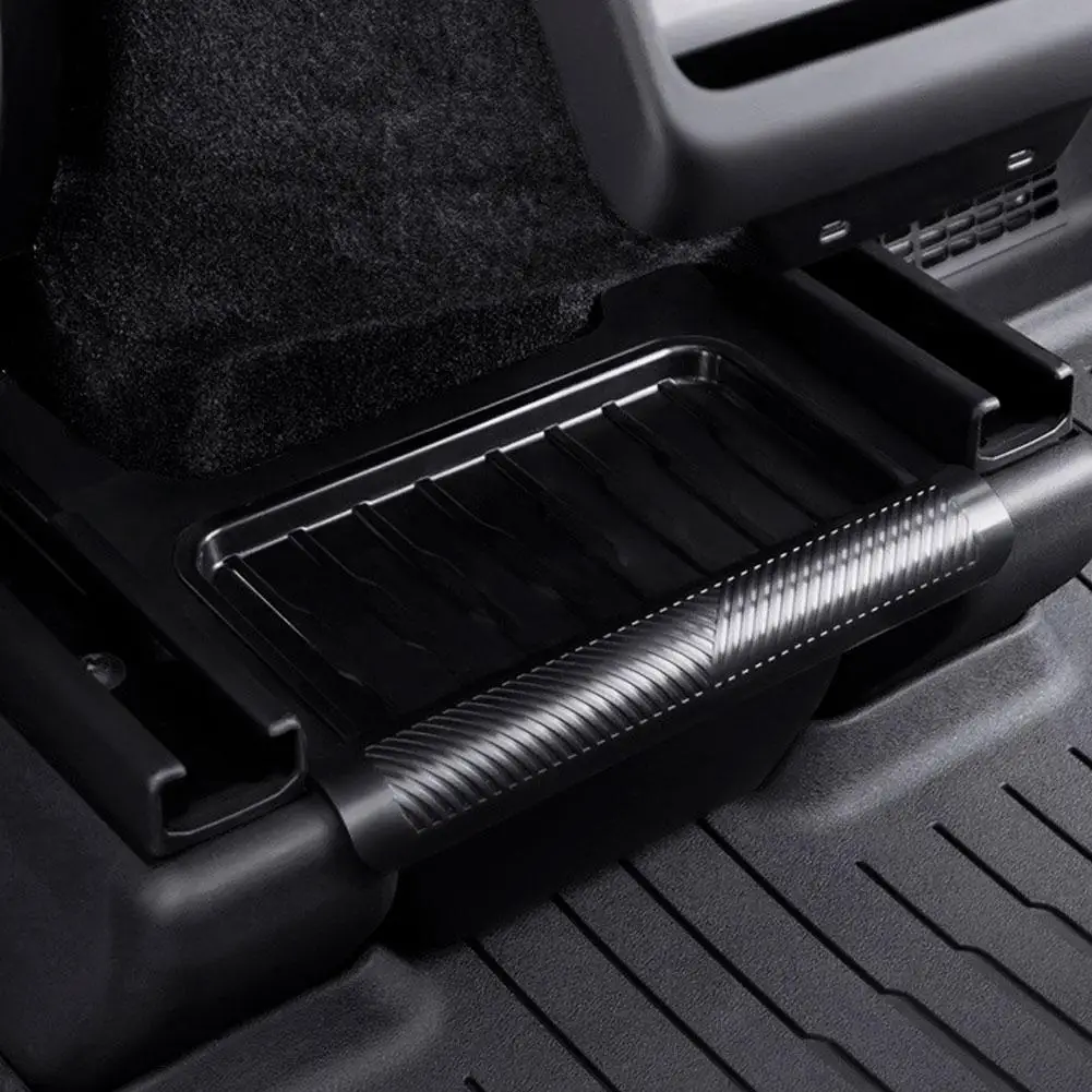 

Rear Seat Storage Box For Model Y Juniper 2025+ Organizer Center Console Bins Backseat Trash Can Garbage Bag Under Seat Tra T4G0