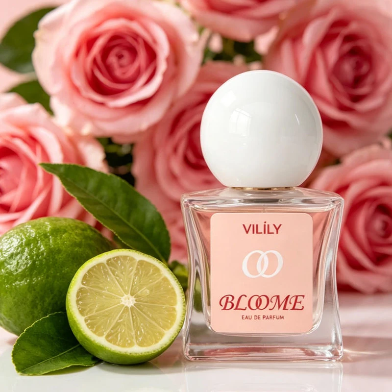 

Southeast Asian Women's Perfume Lemon Rose Tangerine Floral Fragrance Fresh Natural Romantic Eau De Toilette For Daily Dating