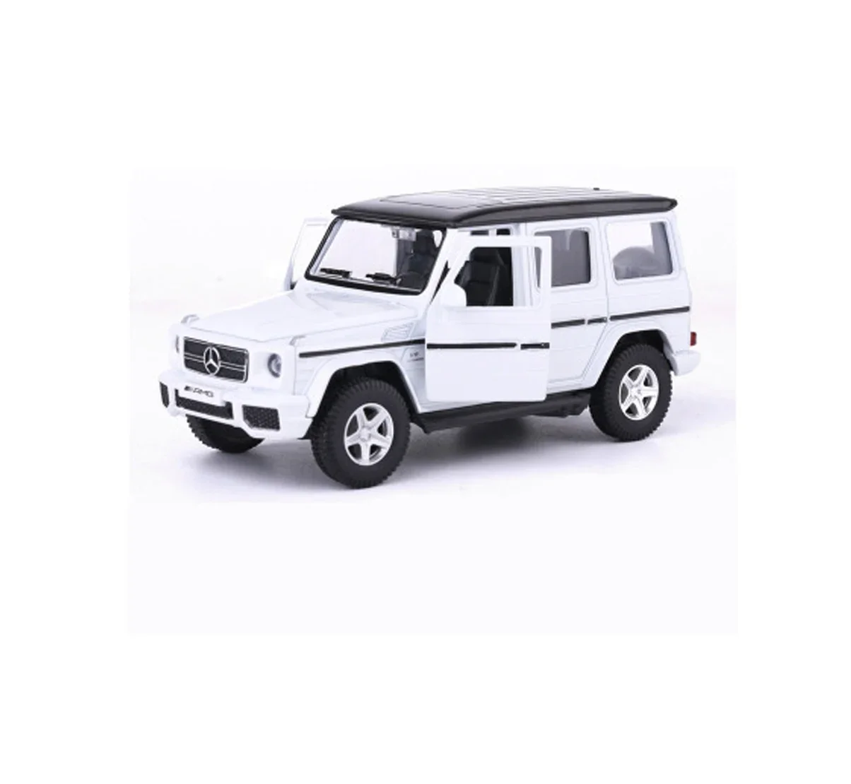 1:36 Nowy Mercedes-Grand G G63 terenowy model pojazdu symulacja dźwięku i światła napęd na kółach zabawka samochód