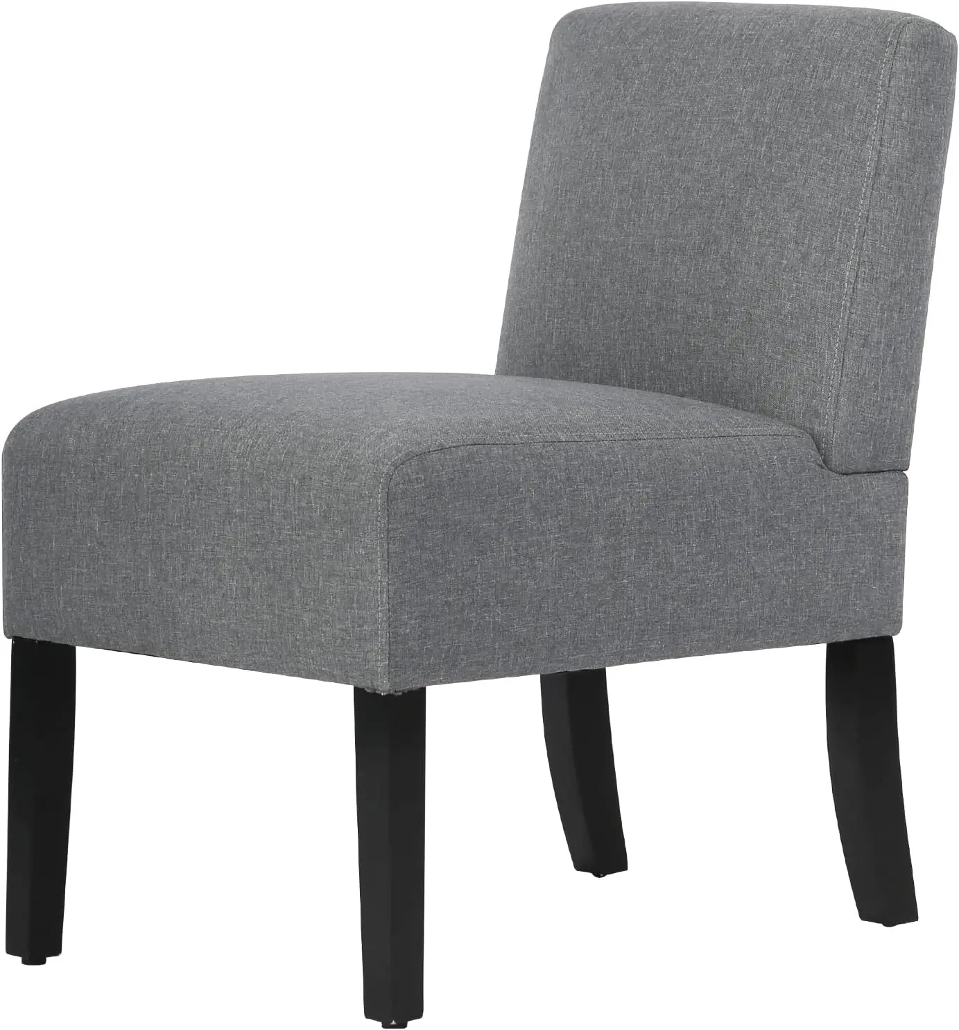 

Dining Chairs for Living Room Armless Chair Modern Design Fabric Armless Contemporary Accent Dining Chairs Sofa with Solid
