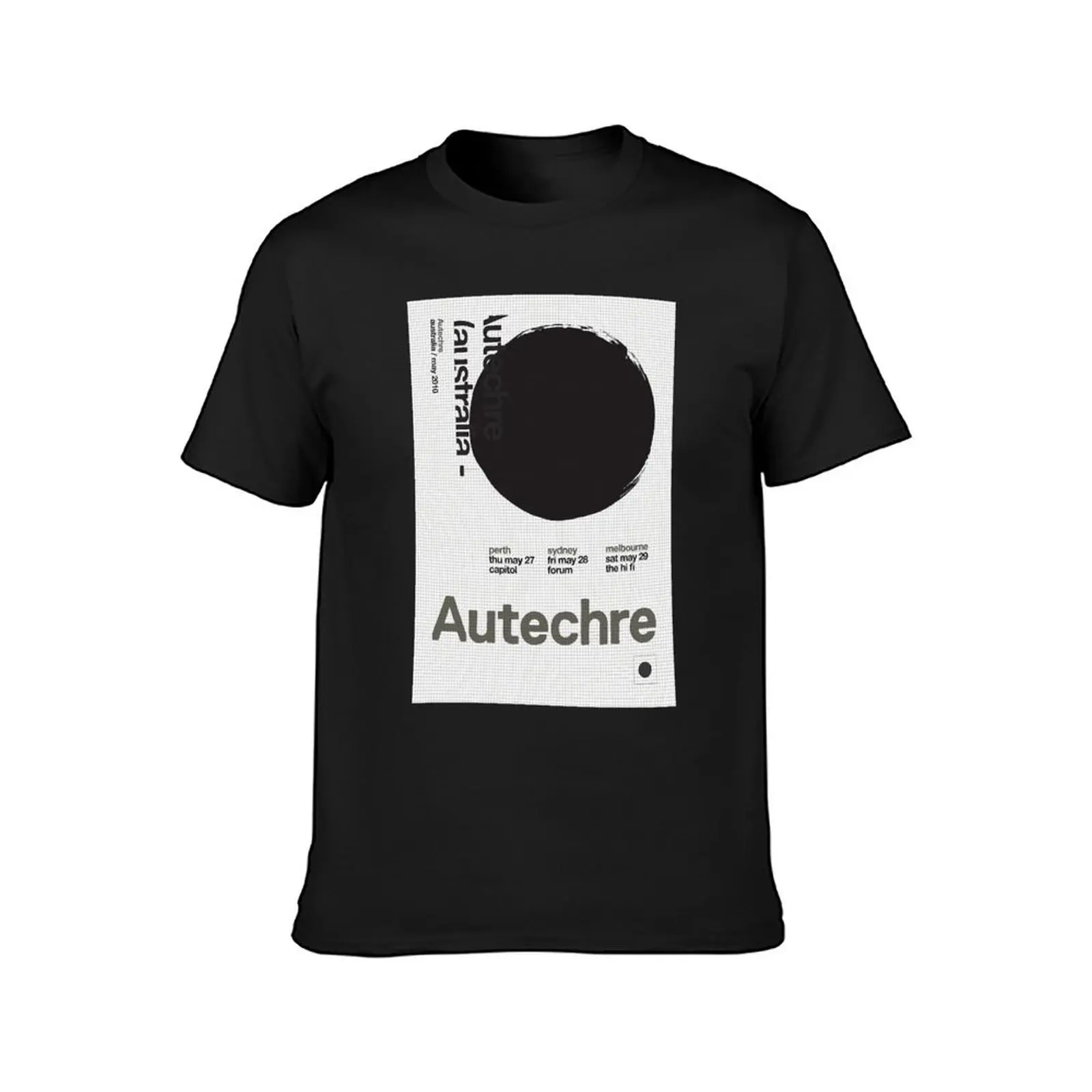 Autechre graph paper T-Shirt plain heavyweights customs design your own men t shirt