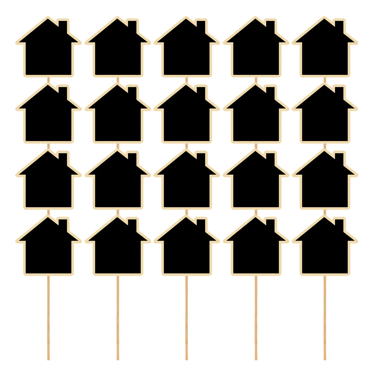 

20 Pcs Plug-in Mini Tag Garden Flower Labels and Plants Tags Decorate