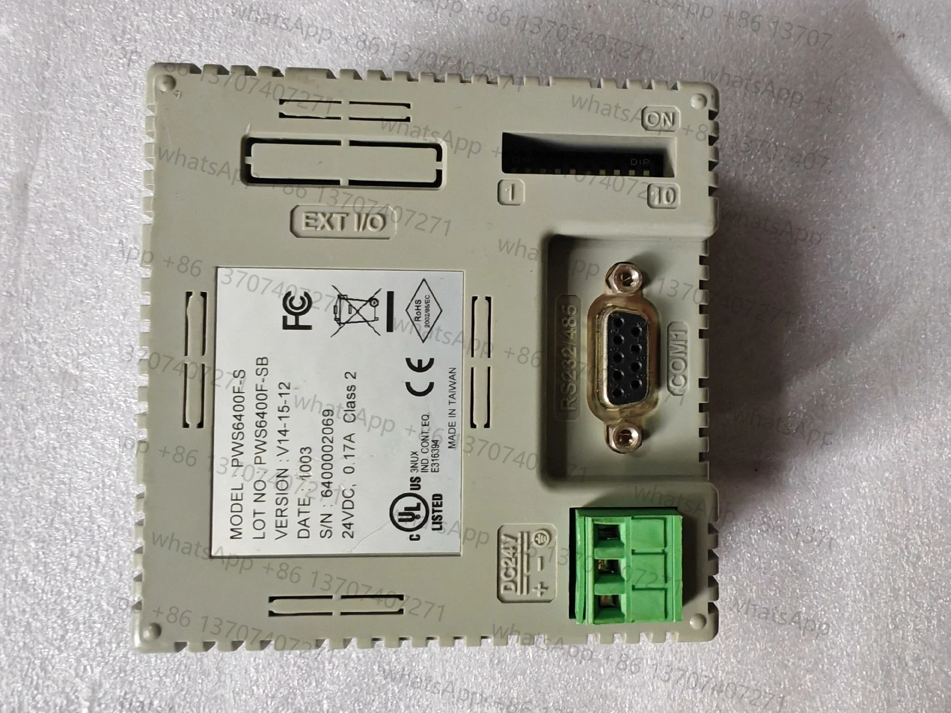 Layar Sentuh PWS6400F-S untuk HITECH HMI