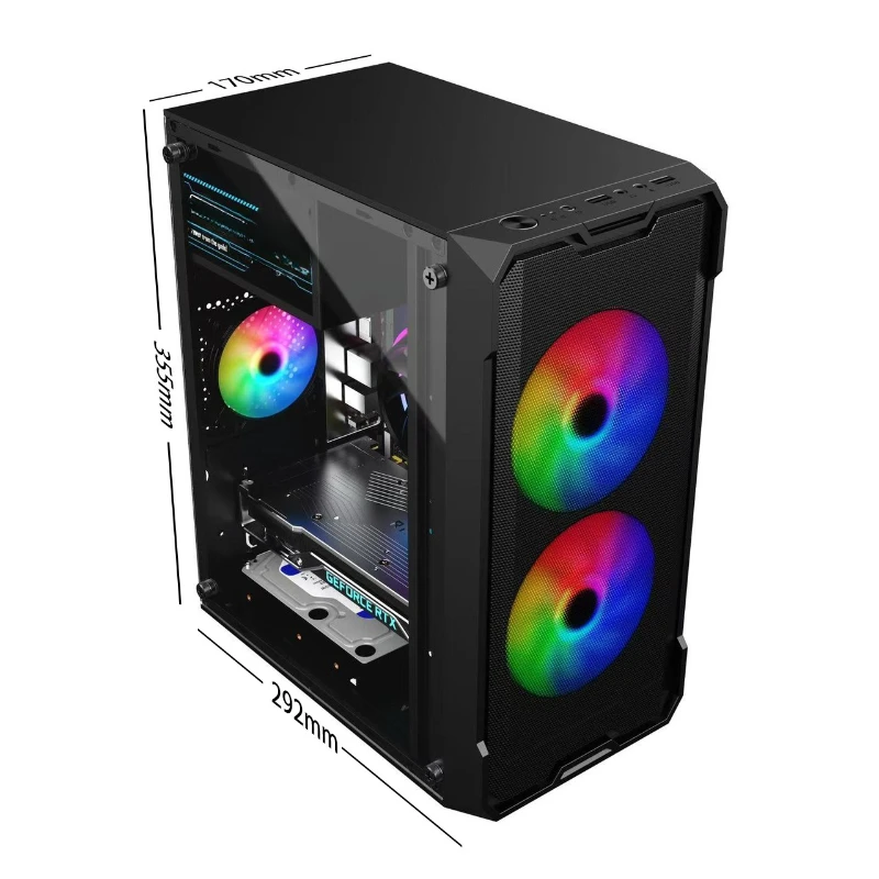 Commercial Office Host Unique Gaming LIVE DIY Computer Host Desktop Assembly Machine Host High-end