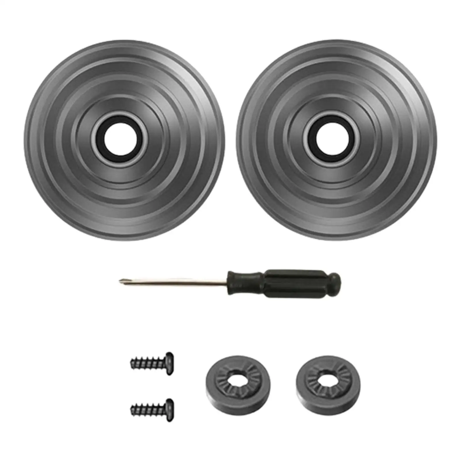 Set of 2 Replacement Ball Wheels and Screws for V6 V7 V8 V10 V11 Vacuum Cleaner Attachments