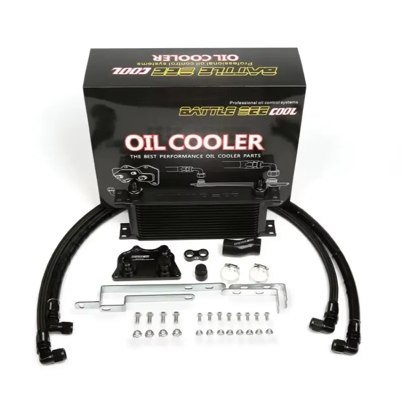 

BATTLE BEE Engine Oil Cooler Kit Oil Cooling System For VAG Volkswagen Audi MK6 EA888 GEN2 2.0T مبرد زيت ناقل الحرك BB-OCK-108