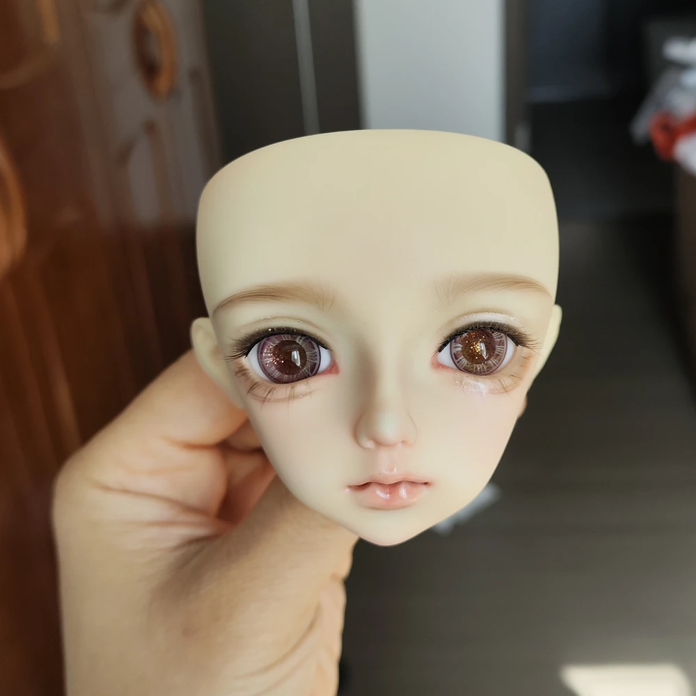 Acessório de boneca olhos de brinquedo 16mm 1/6 1/4 1/3 aod dod msd yosd sd bjd boneca olhos de vidro globo ocular jd08