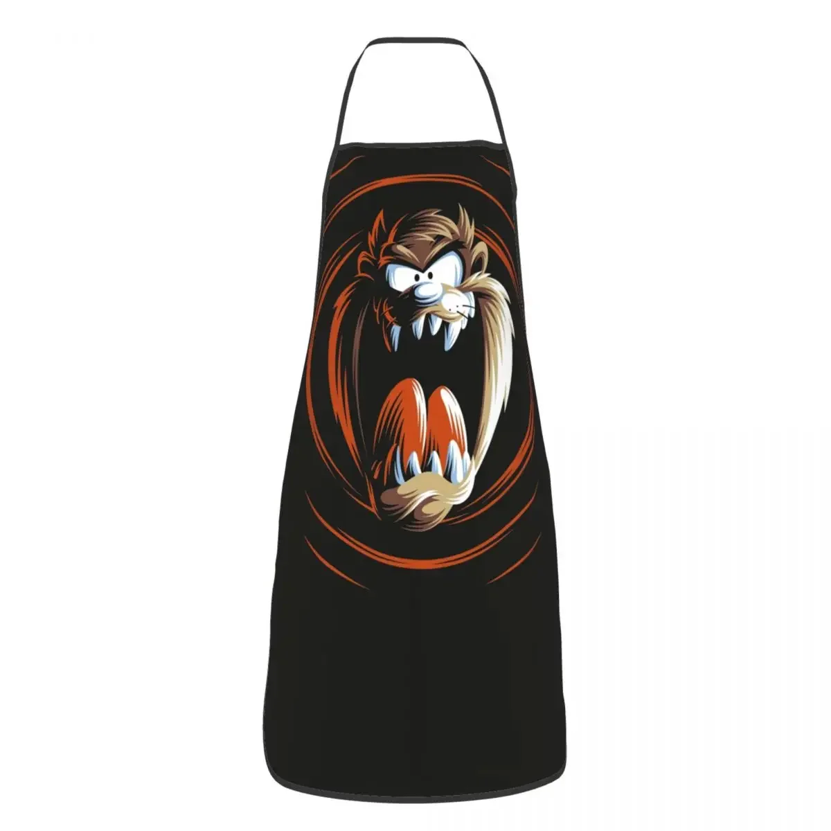 مريلة تاسمانيان شيطان مضحكة للرجال والنساء ، مريلة مطبخ طاه ، مطبخ مطبخ ، خبز وطبخ ، كرتون تاز للكبار