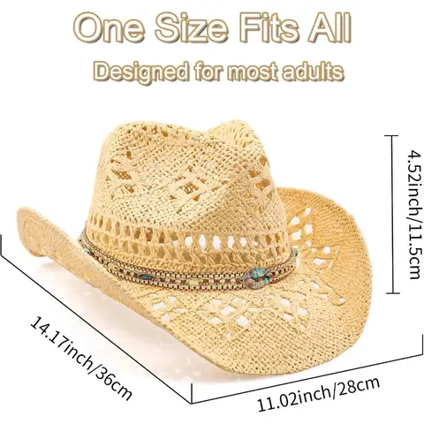 6 best sales halmcowboyhatt - №3