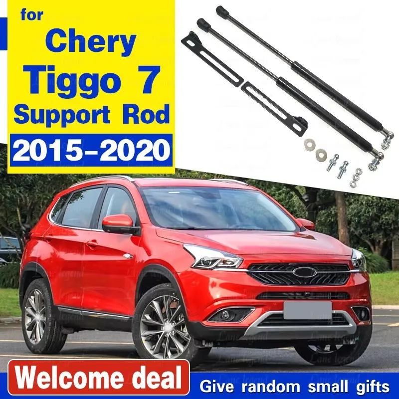 

1Pair Car Bonnet Hood Lift Supports Shock Gas Struts Bars For Chery Tiggo 7 2015 - 2020 fishing support rod holder bracket