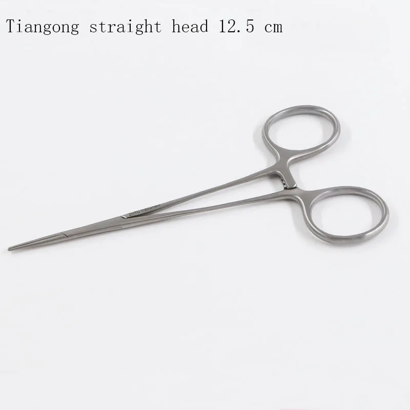 Hemostatic forceps small stainless steel pet microvascular elbow hemostatic forceps for surgical ophthalmology