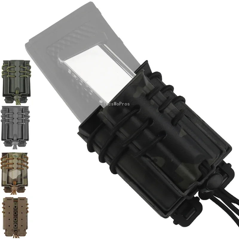 

Двойные подсумки для магнитов 9 мм, 5,56 мм, быстросъемные AR M4, тактический чехол для пейнтбола, военных игр, охотничий чехол для страйкбола, журналов Molle