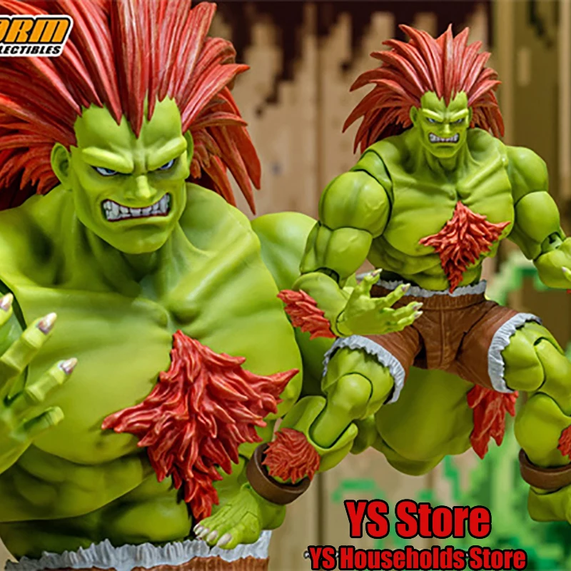 Strom Toys CPSF25 1/12 BLANKA Red Hair Action Figure ULTRA Brave Challengers Japanese Game Anime Simulation 6